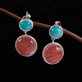 Lady-Candy-house-silver-Earring-gemstone-jewelry (9)